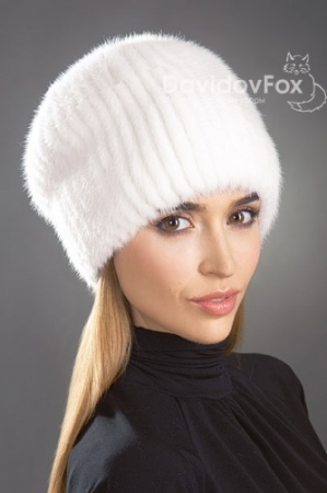 Женские шапки норковые оптом. Купить женские шапки из Норки от производителя в Москве и Новосибирске - компания ДавыдовФокс