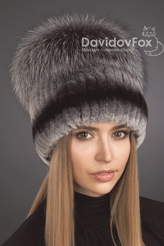 Полюшка кролик рекс шиншилла 58